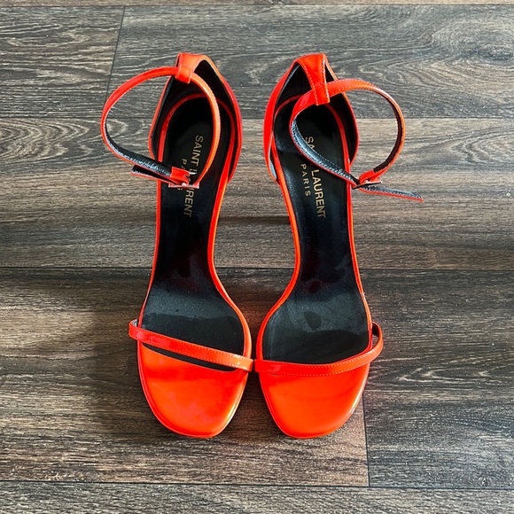 Saint Laurent Neon Sandal Heel - Picture 2 of 7